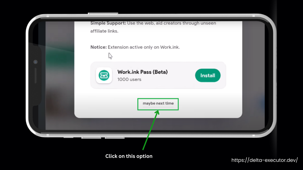 click on may be next time